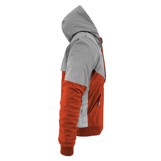 SoftShell Reflective Orange Eclipse Hoodie