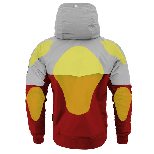 SoftShell Reflective Red Eclipse Hoodie