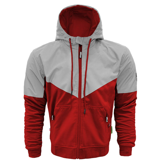 SoftShell Reflective Red Eclipse Hoodie