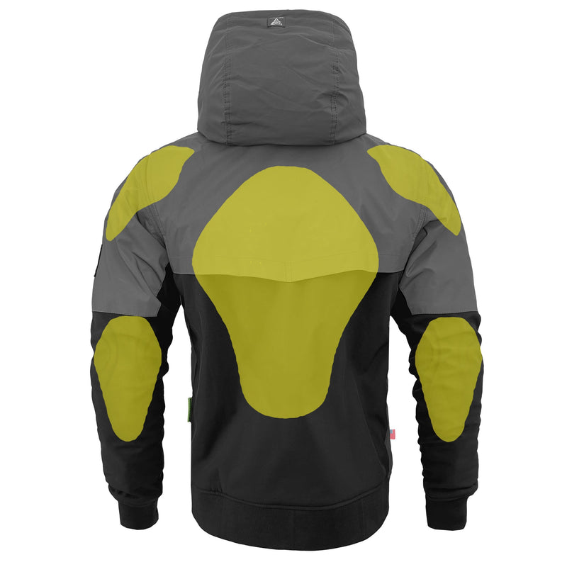 Load image into Gallery viewer, SoftShell Reflective "Nightfall Nebula" Hoodie - Black
