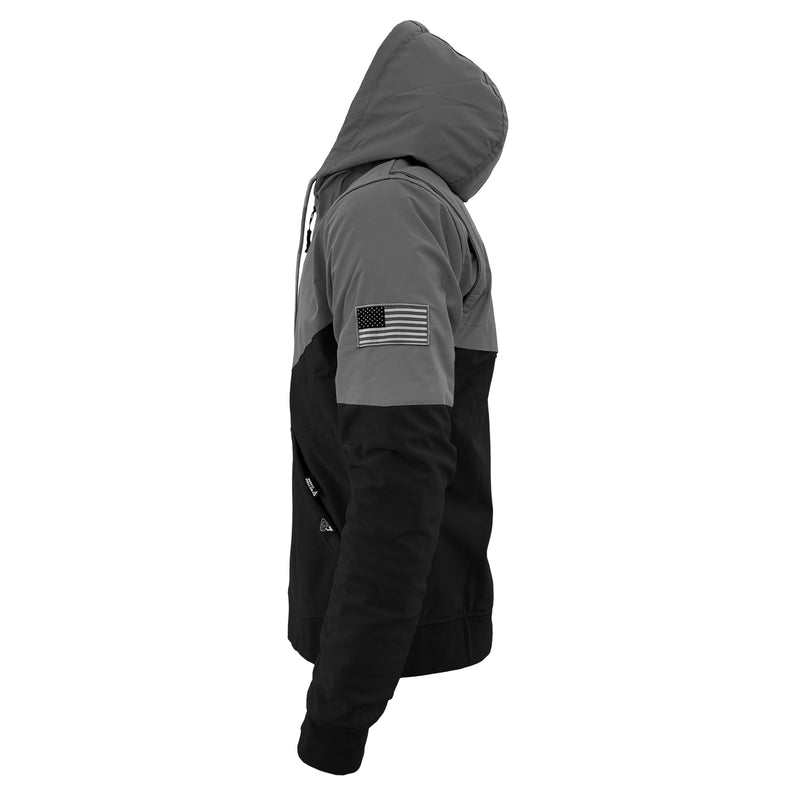 Load image into Gallery viewer, SoftShell Reflective "Nightfall Nebula" Hoodie - Black
