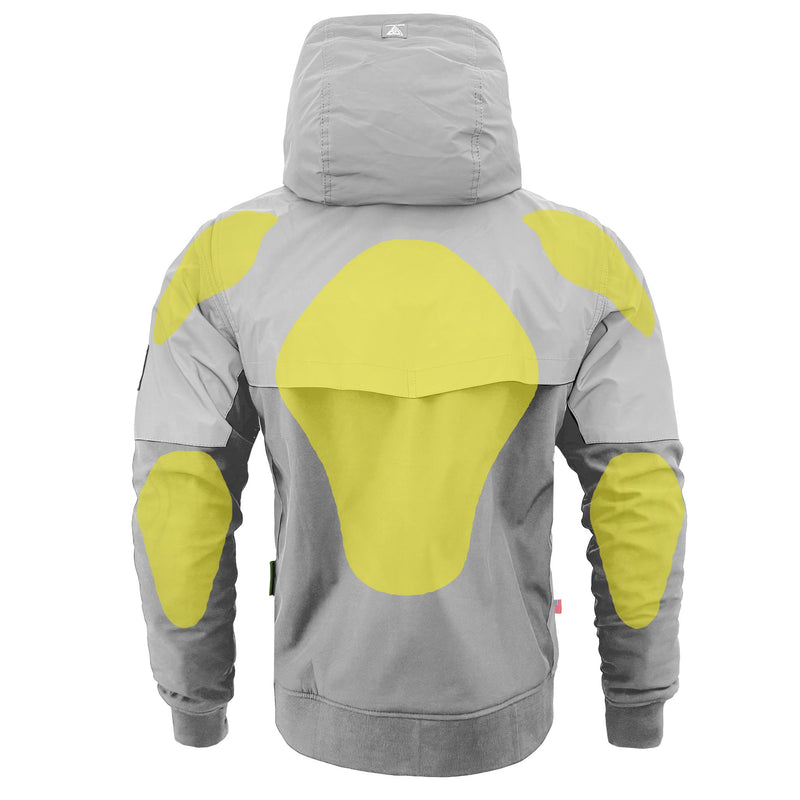 Load image into Gallery viewer, SoftShell Reflective "Twilight Titanium" Hoodie - Light Grey
