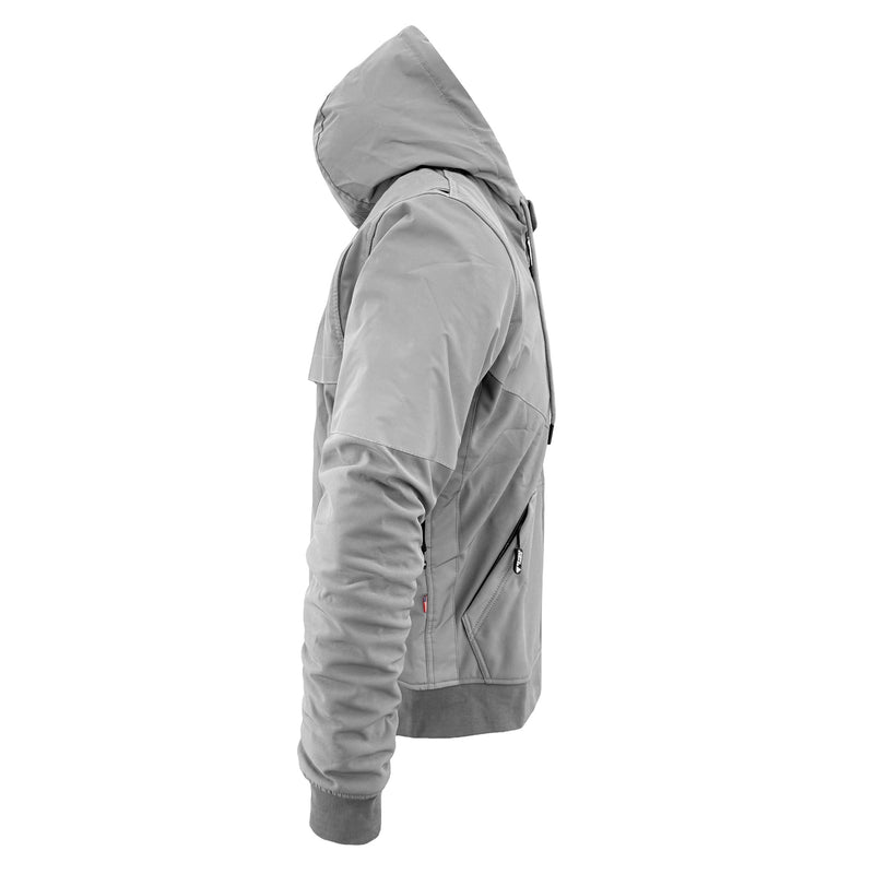 Load image into Gallery viewer, SoftShell Reflective "Twilight Titanium" Hoodie - Light Grey
