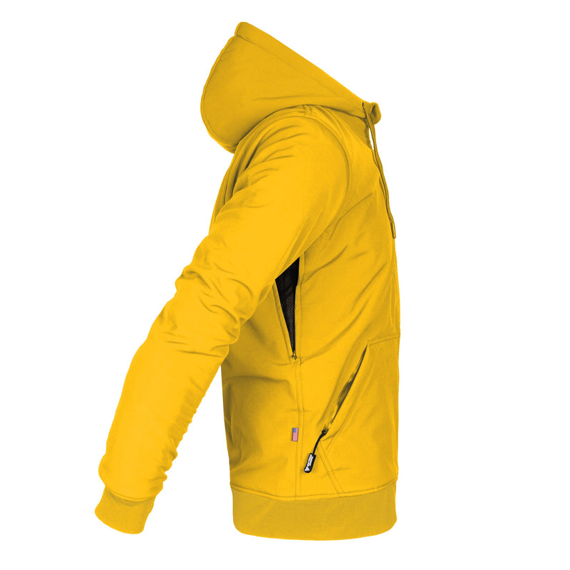 Load image into Gallery viewer, Protective SoftShell Unisex Hoodie - Yellow Matte
