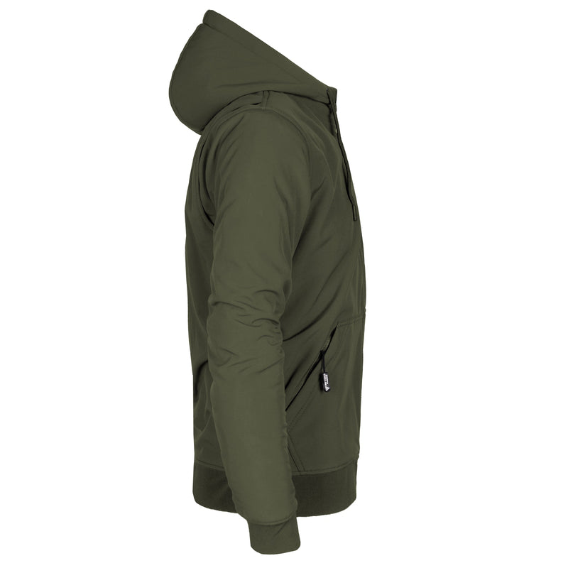 Load image into Gallery viewer, Protective SoftShell Unisex Hoodie - Army Green Matte
