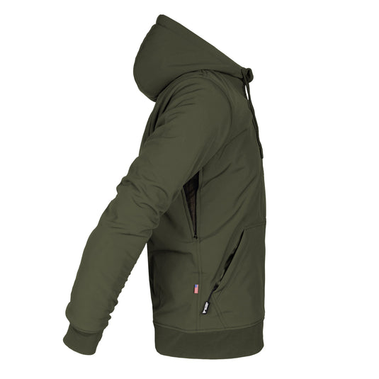 Protective SoftShell Unisex Hoodie - Army Green Matte
