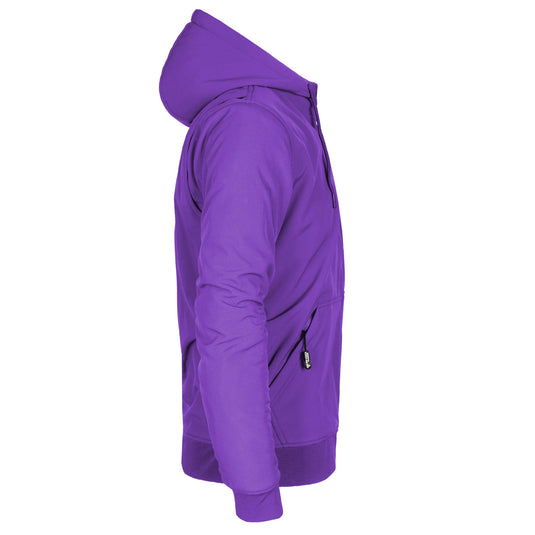 Protective SoftShell Unisex Hoodie - Purple Matte