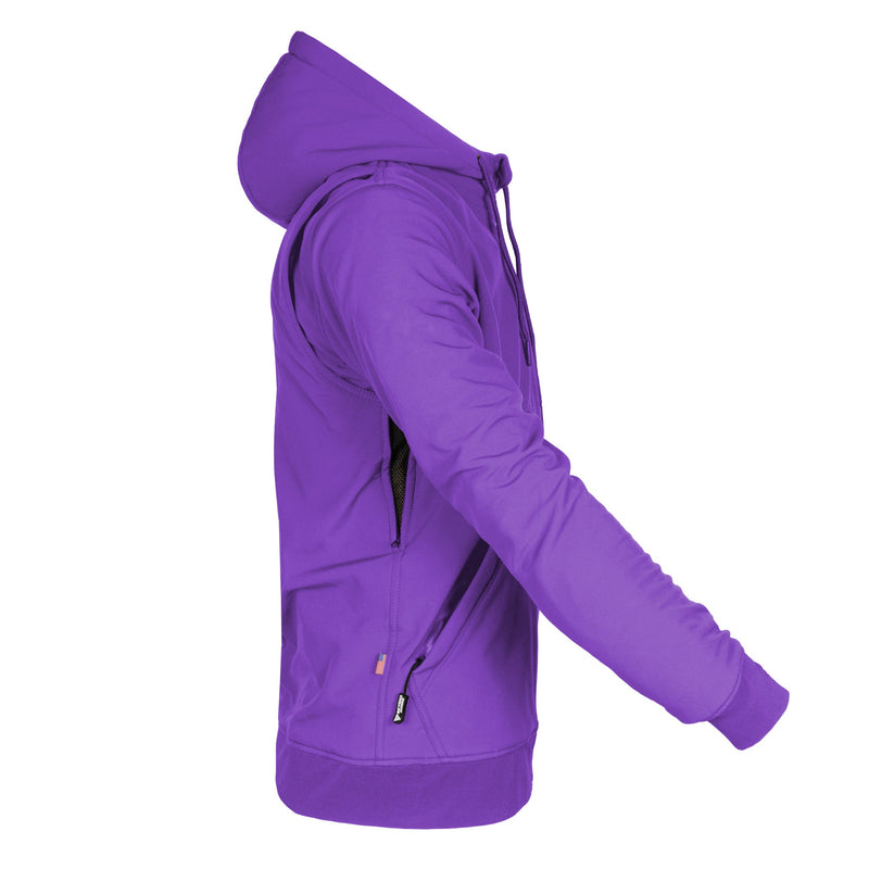 Load image into Gallery viewer, Protective SoftShell Unisex Hoodie - Purple Matte
