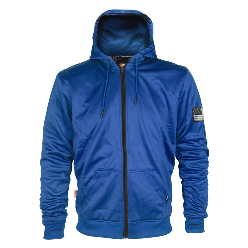 Load image into Gallery viewer, Blue Solid Ultra Protective Hoodie
