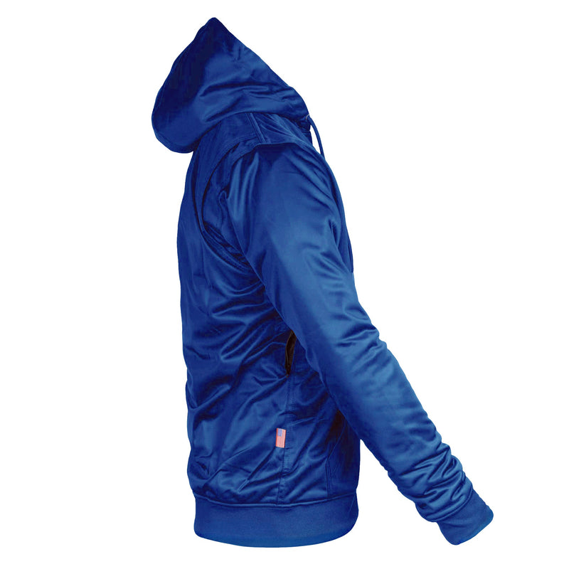 Load image into Gallery viewer, Blue Solid Ultra Protective Hoodie
