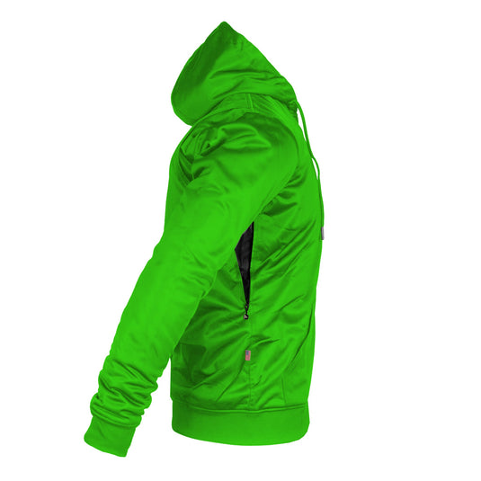 Green Solid Ultra Protective Hoodie