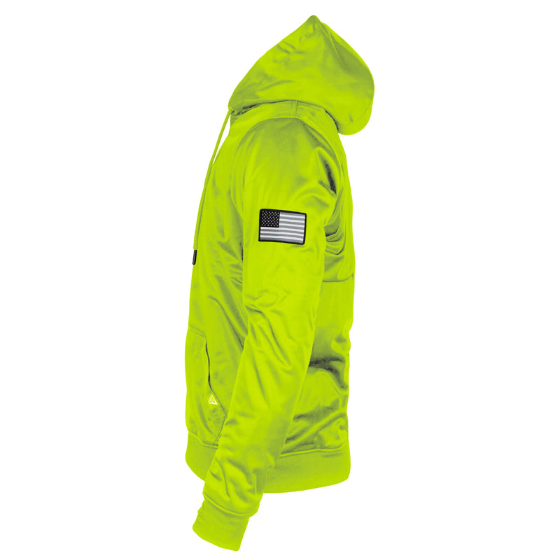 Load image into Gallery viewer, Hi Vis Green Solid Ultra Protective Hoodie
