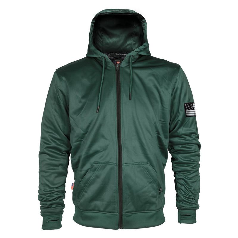 Load image into Gallery viewer, Dark Green Solid Ultra Protective Hoodie
