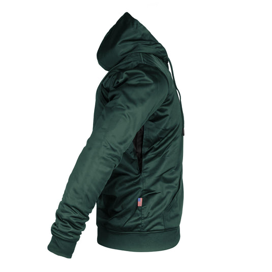 Dark Green Solid Ultra Protective Hoodie
