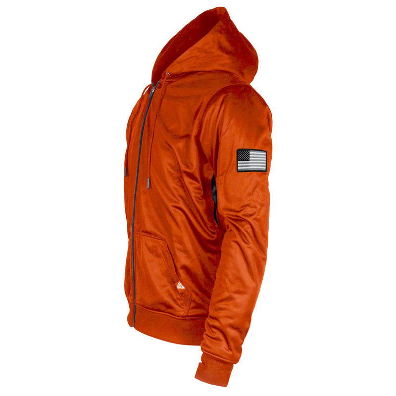 Load image into Gallery viewer, Orange Solid Ultra Protective Hoodie
