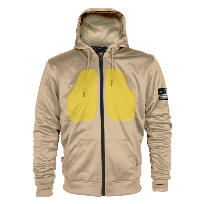 Load image into Gallery viewer, Khaki Solid Ultra Protective Hoodie
