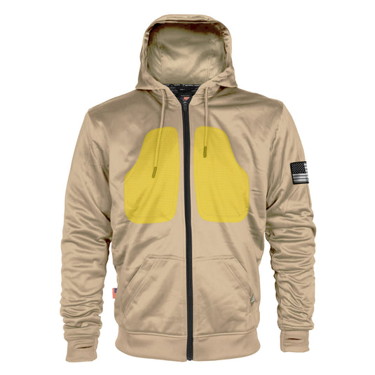 Khaki Solid Ultra Protective Hoodie
