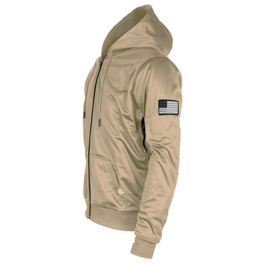Khaki Solid Ultra Protective Hoodie
