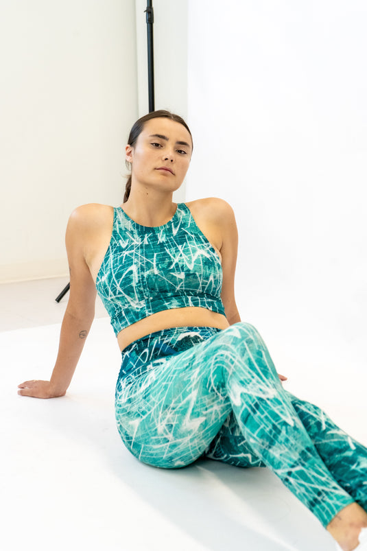 Emerald Impress Longline Sports Bra