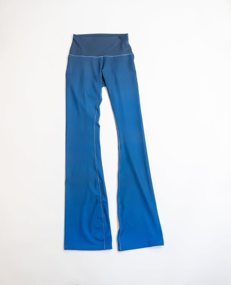Load image into Gallery viewer, Blue Topaz Jewel Flare Pants
