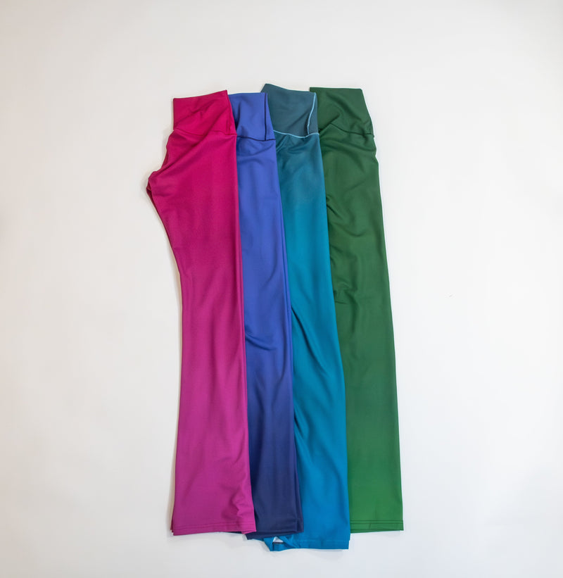 Load image into Gallery viewer, Pink Rhodonite Jewel Flare Pants

