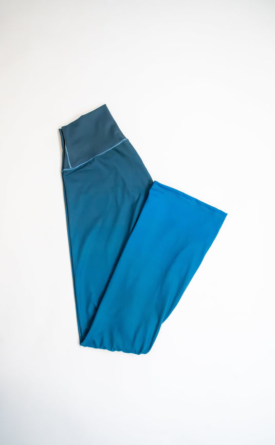 Blue Topaz Jewel Flare Pants