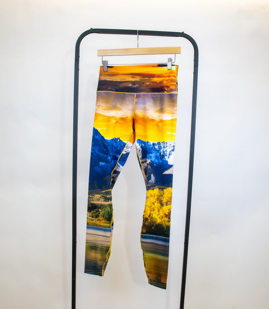 Capitol Peak Sunset Yoga Pants