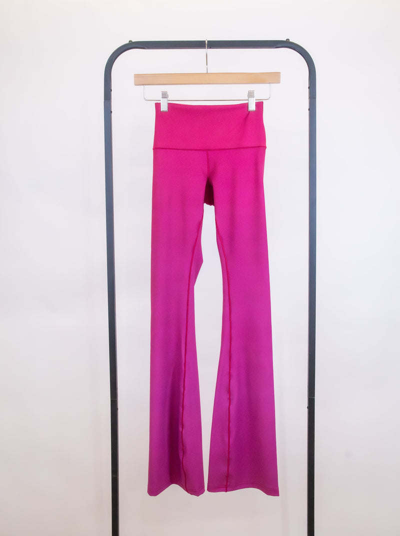 Load image into Gallery viewer, Pink Rhodonite Jewel Flare Pants
