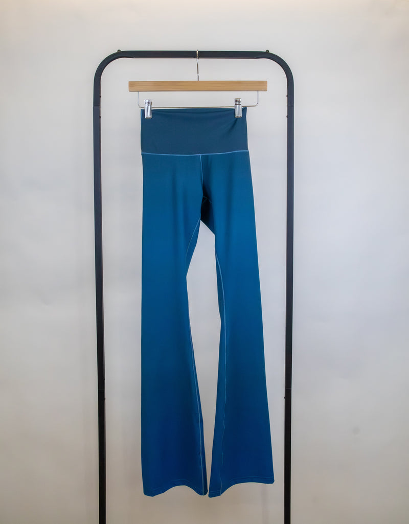 Load image into Gallery viewer, Blue Topaz Jewel Flare Pants
