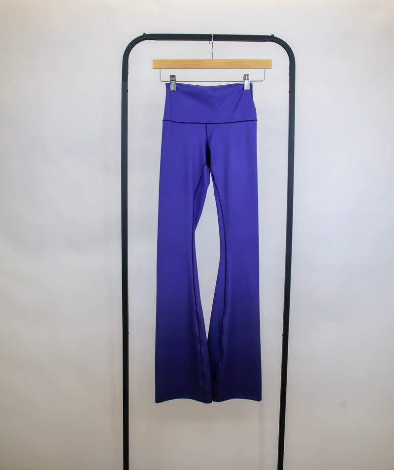 Load image into Gallery viewer, Purple Amethyst Jewel Flare Pants
