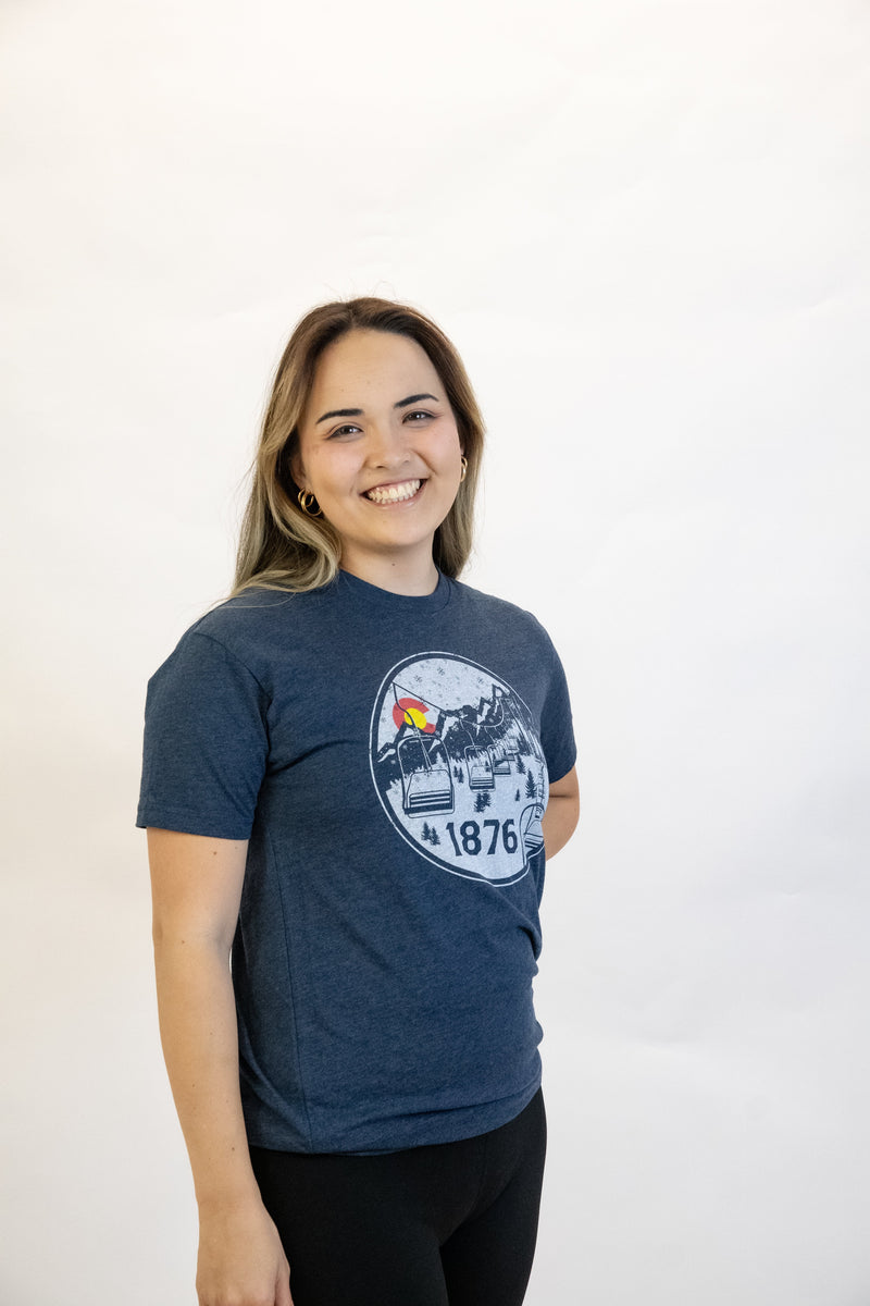 Load image into Gallery viewer, 1876 | Downhill Tee
