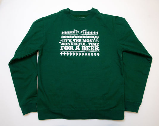 1876 | The Most Wonderful Sweatshirt - Green *FINAL SALE*