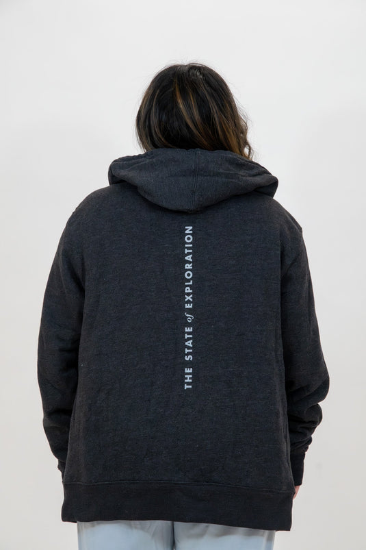 1876 | Trophy Zip Hoodie - Charcoal