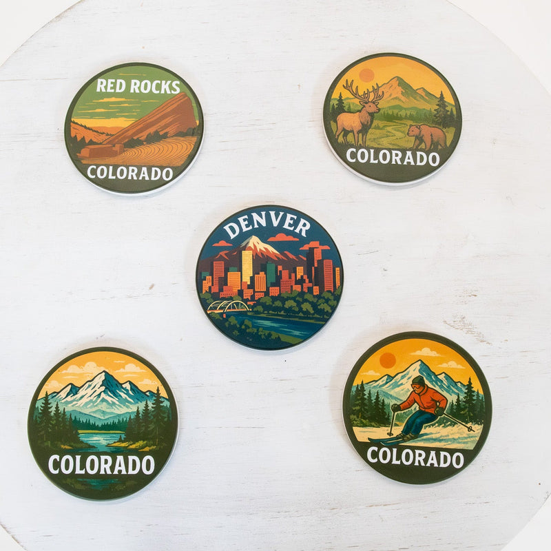 Load image into Gallery viewer, Colorado Destination Coasters
