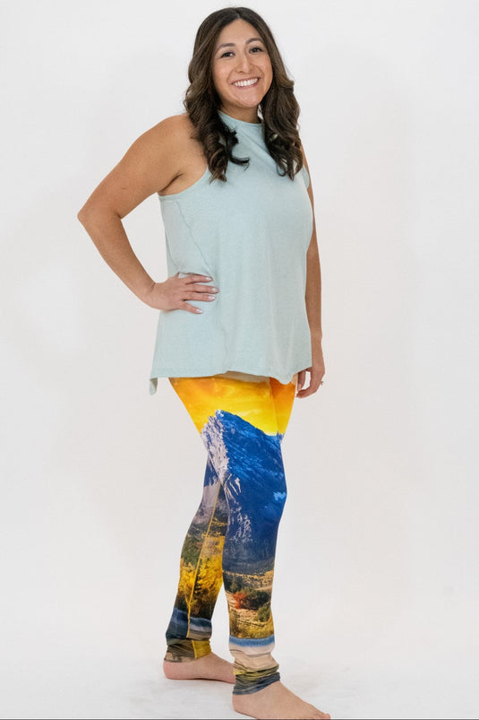 Mint Tie Back Tank