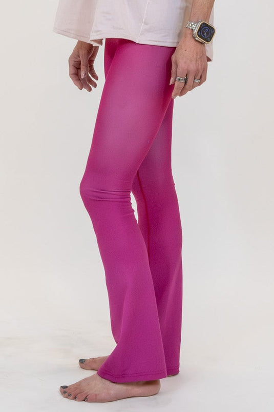 Pink Rhodonite Jewel Flare Pants