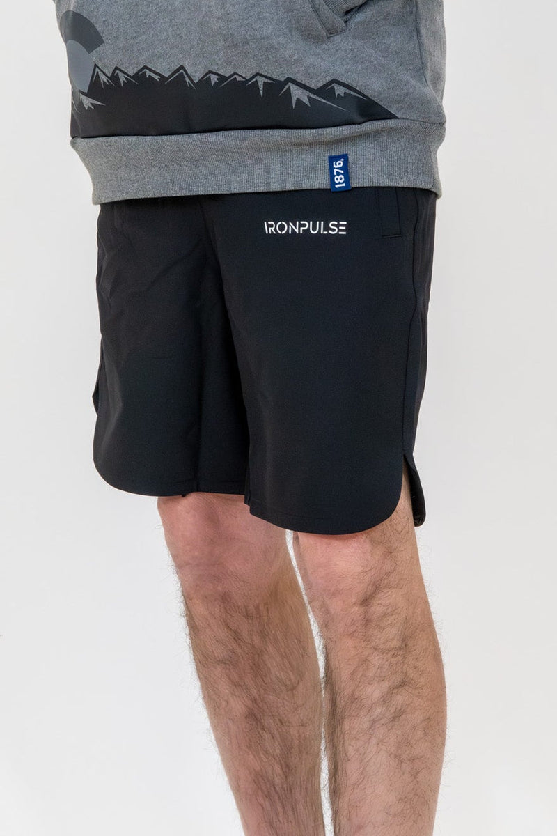 Load image into Gallery viewer, Iron Pulse Men's Black Identity Shorts *Final Sale*

