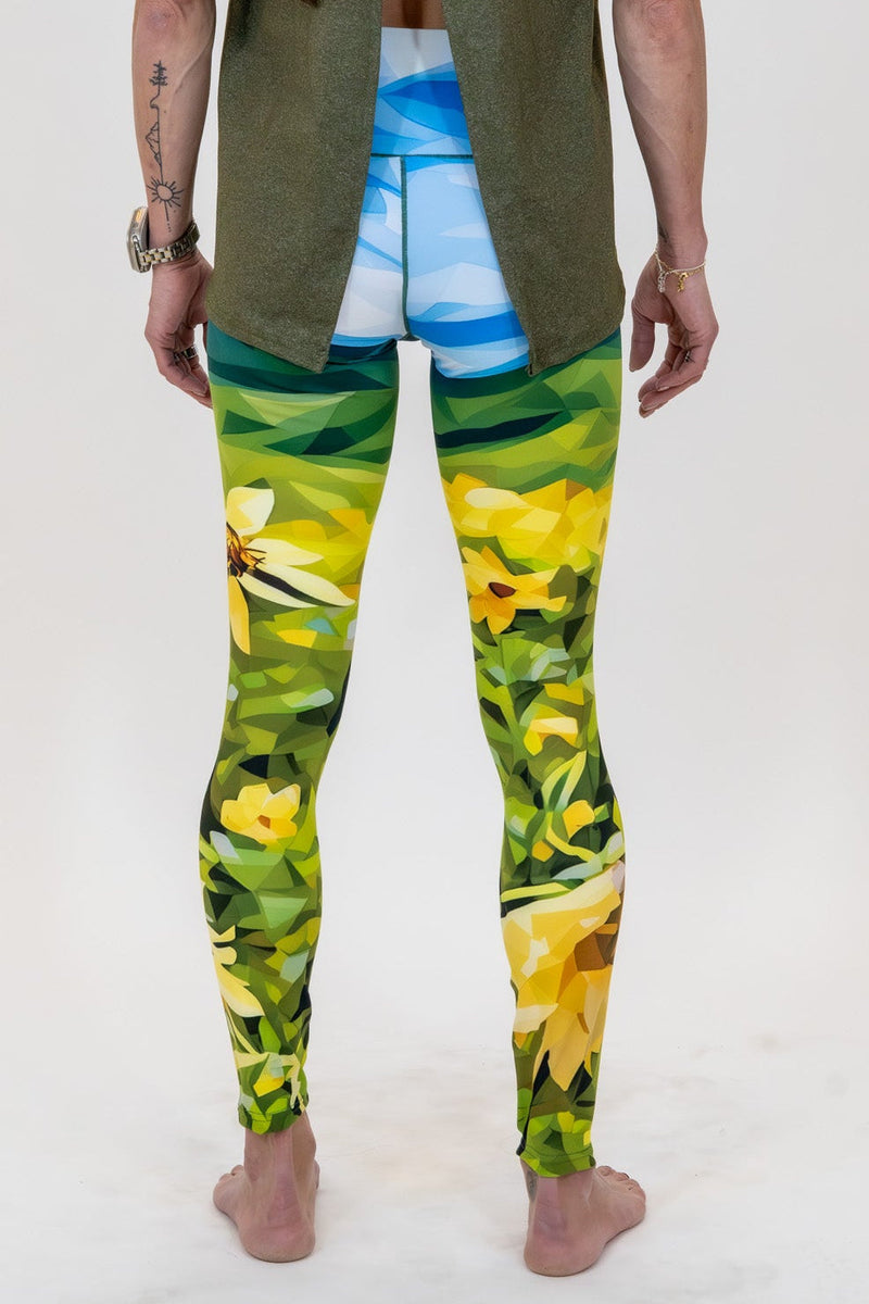 Load image into Gallery viewer, Sunflower Bloom Yoga Pants

