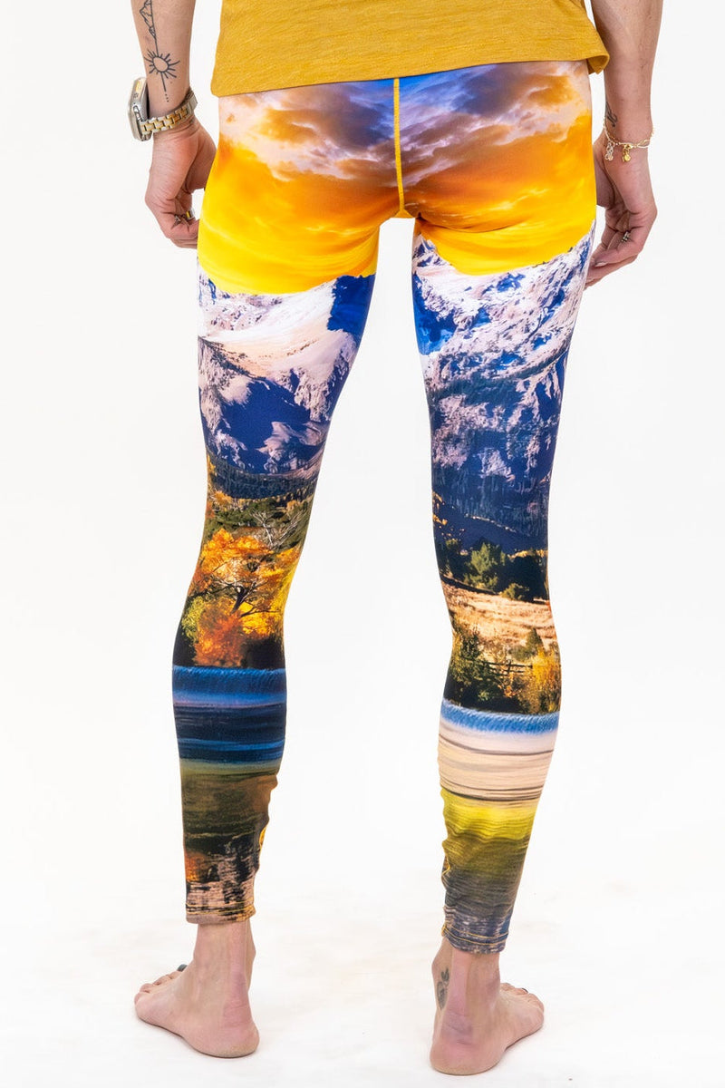 Load image into Gallery viewer, Capitol Peak Sunset Yoga Pants
