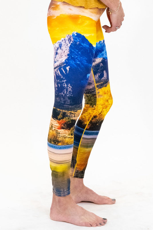 Capitol Peak Sunset Yoga Pants