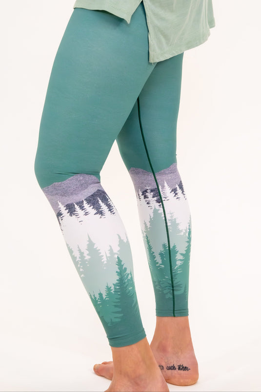 Peak Green Summit Yoga Pants