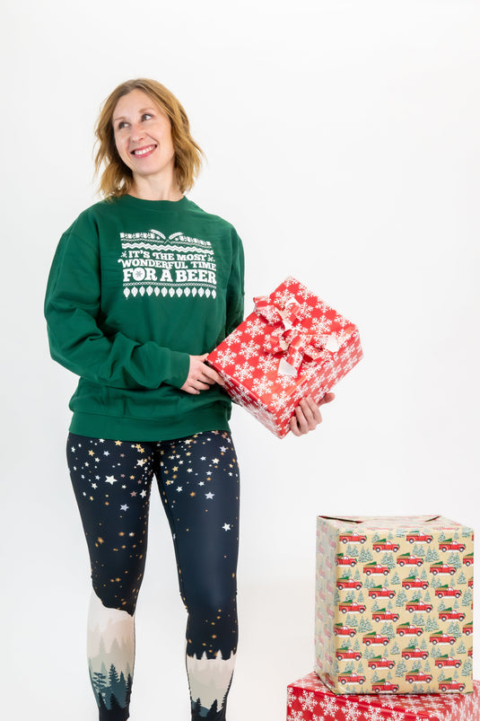 1876 | The Most Wonderful Sweatshirt - Green *FINAL SALE*