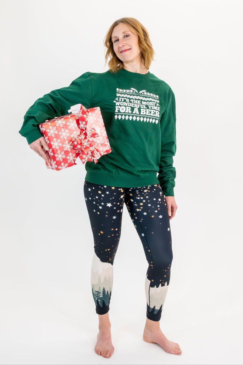 Load image into Gallery viewer, New Years Mountain Yoga Pants
