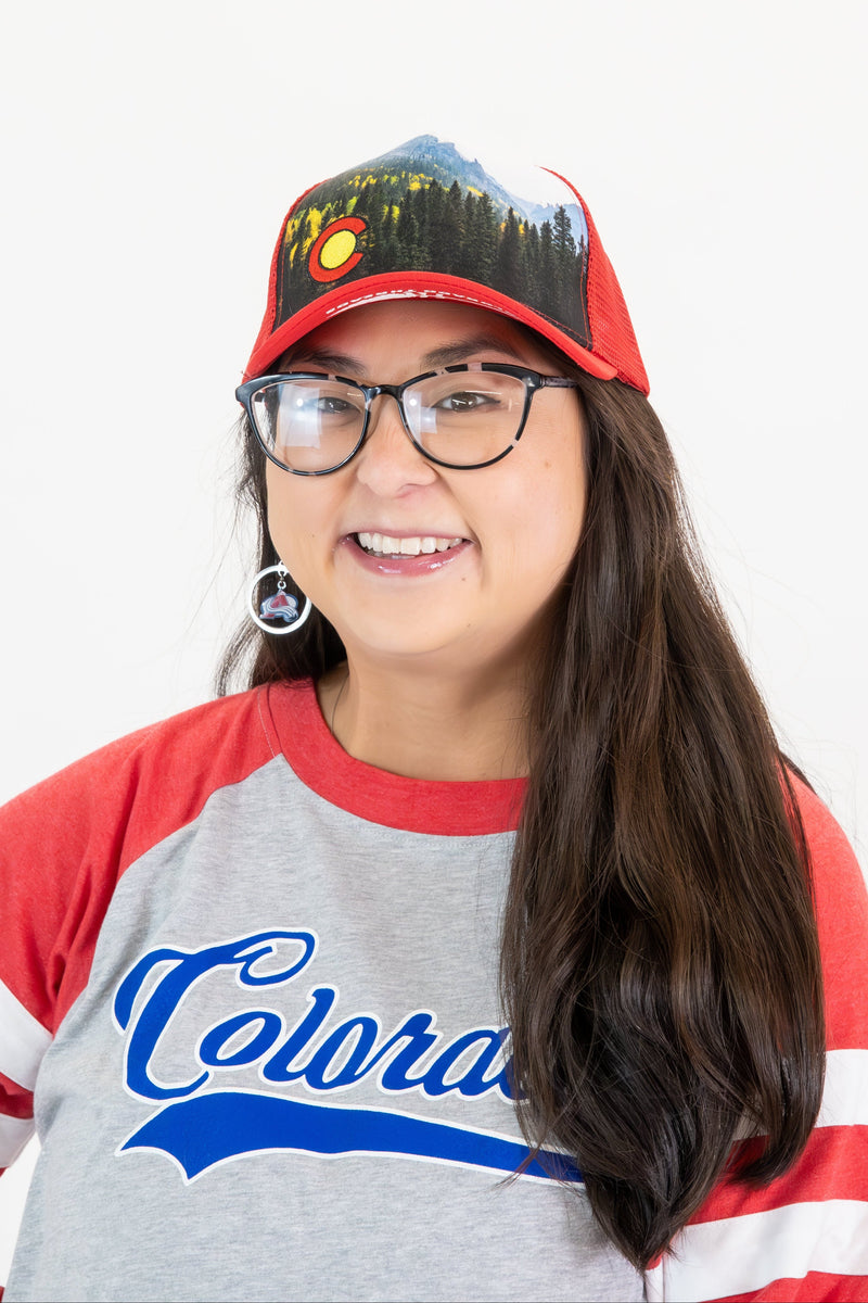 Load image into Gallery viewer, Aspen Forest Snapback Trucker Hat
