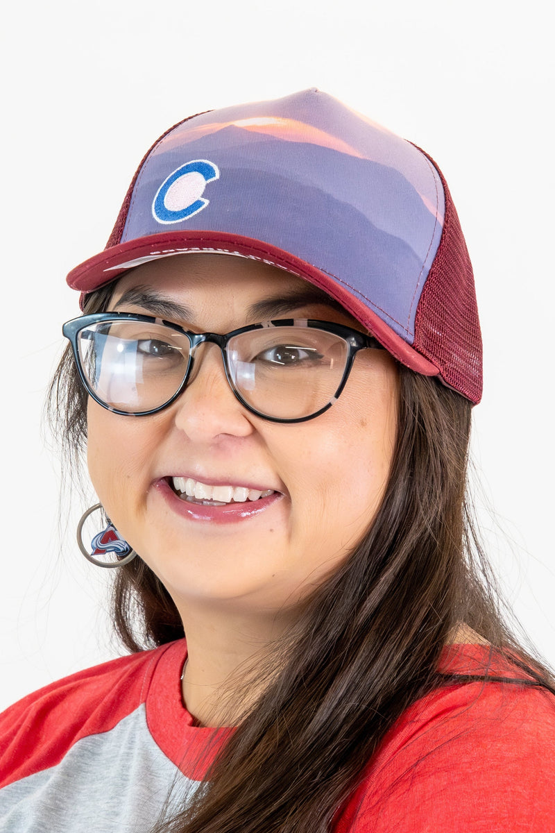 Load image into Gallery viewer, Mountain Mist Snapback Trucker Hat
