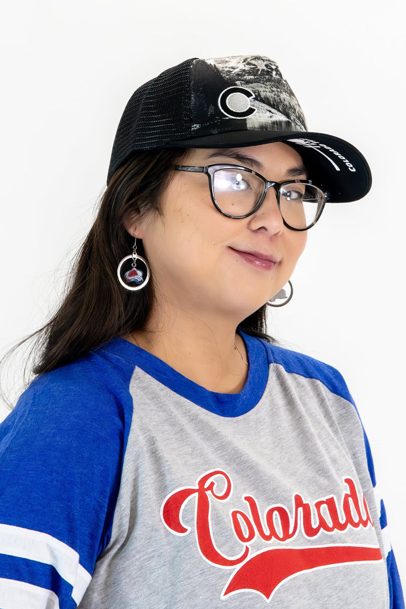 Load image into Gallery viewer, Maroon Bells Snapback Trucker Hat
