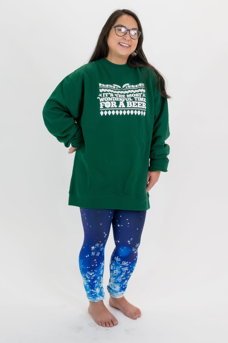Load image into Gallery viewer, 1876 | The Most Wonderful Sweatshirt - Green *FINAL SALE*
