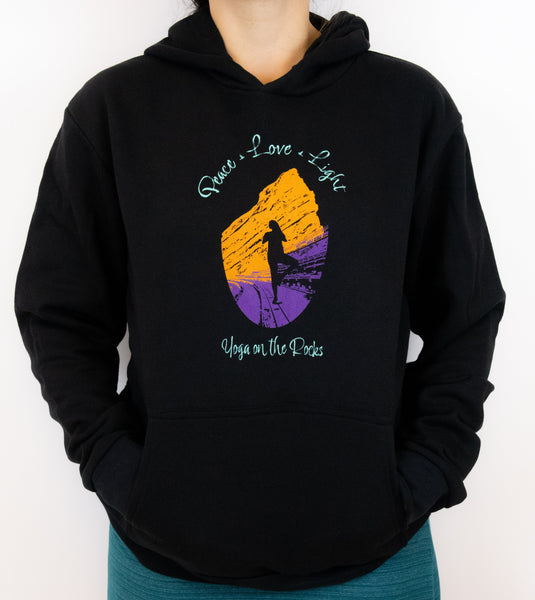 2025 Yoga on the Rocks Red Rocks Silhouette Black