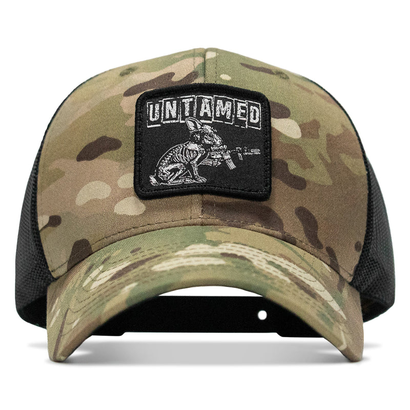 Load image into Gallery viewer, Untamed Rabbit Patch Snapback Hat
