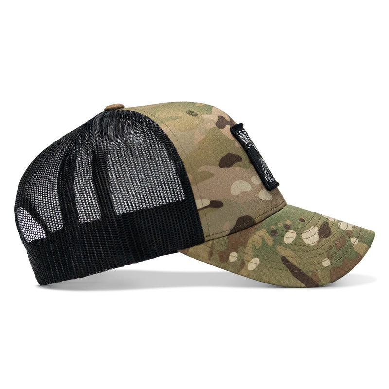 Load image into Gallery viewer, Untamed Rabbit Patch Snapback Hat
